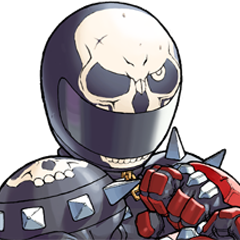 Rival Schools Akira Wearing the Helmet)